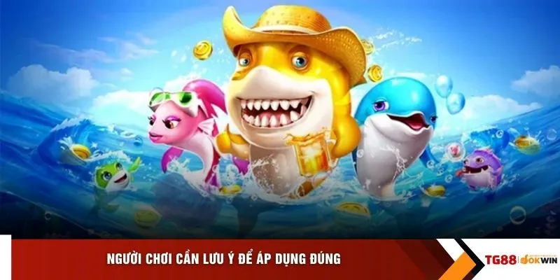 Người chơi cần lưu ý để áp dụng đúng